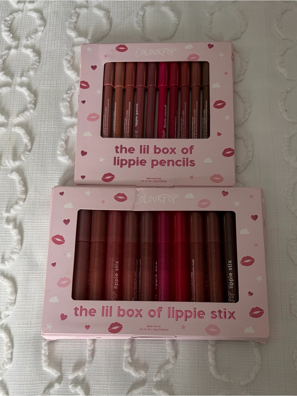 ColourPop — The lil box of hippie sticks & pencils set